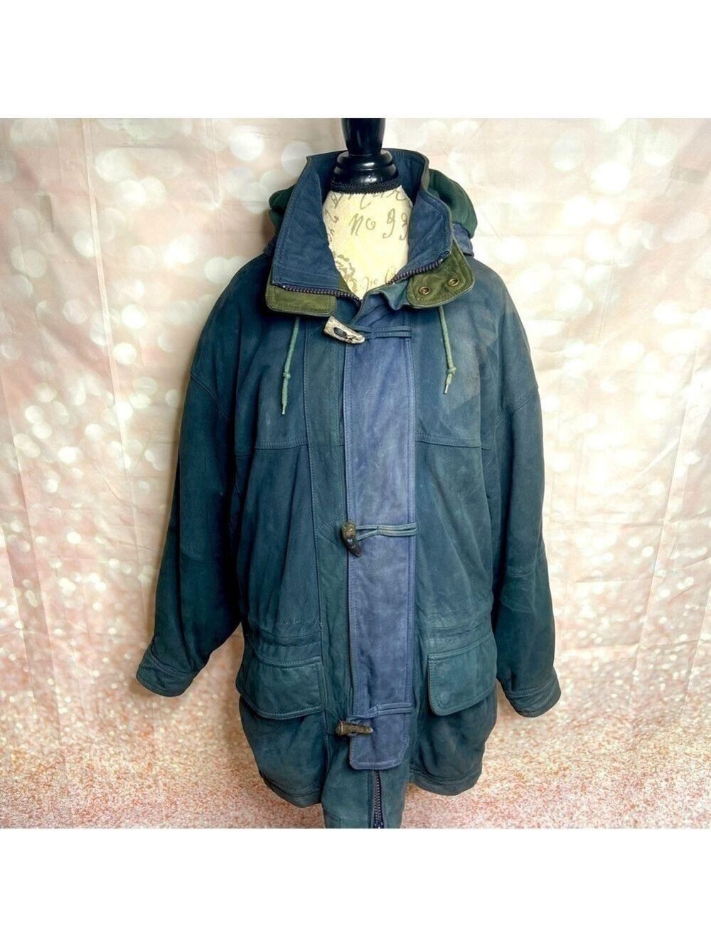 MARC NEW YORK Vintage Marc New York Leather Coat Medium